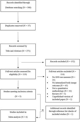 The Relationship between Social Networking Site Use and the Internalization of a Thin Ideal in Females: A Meta-Analytic Review